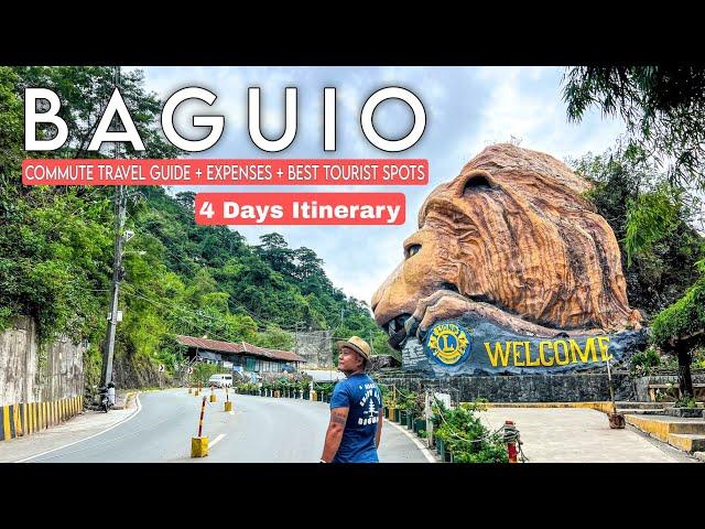 BAGUIO CITY  | 2024 Christmas Village + Commute Guide to all Tourist Spots + Food + Expenses