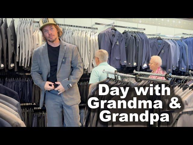 Suit Shopping with Grandpa Hoellein