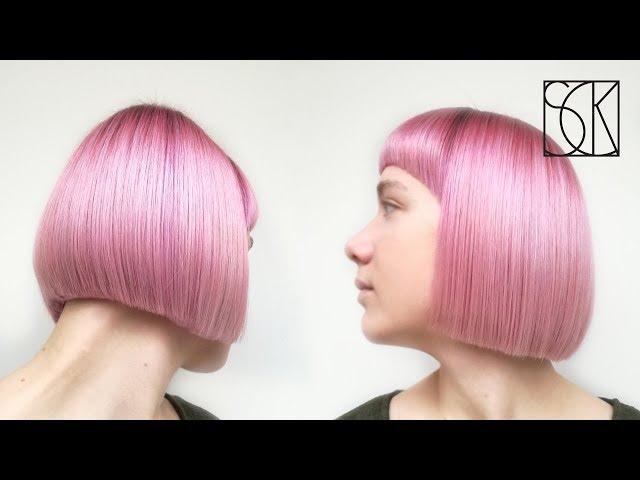 THE BEST BOB HAIRCUT TUTORIAL - by SANJA KARASMAN