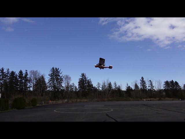 Ultralight Takeoff Just above trees