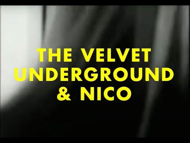 The Velvet Underground & Nico "I'll Be Your Mirror"