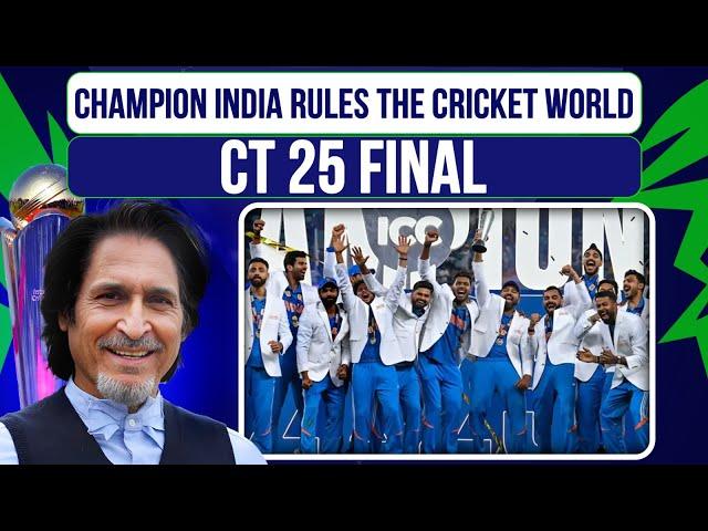 Champion India Rules The Cricket World | CT 25 Final | Ramiz Speaks