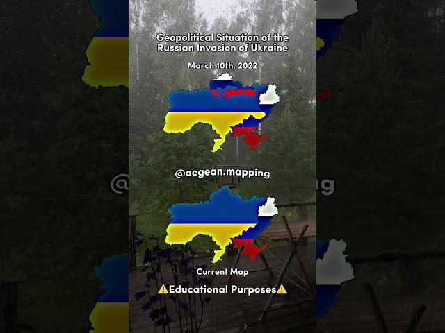 Geopolitical Situation of the Russian Invasion of Ukraine | Aegean Mapping