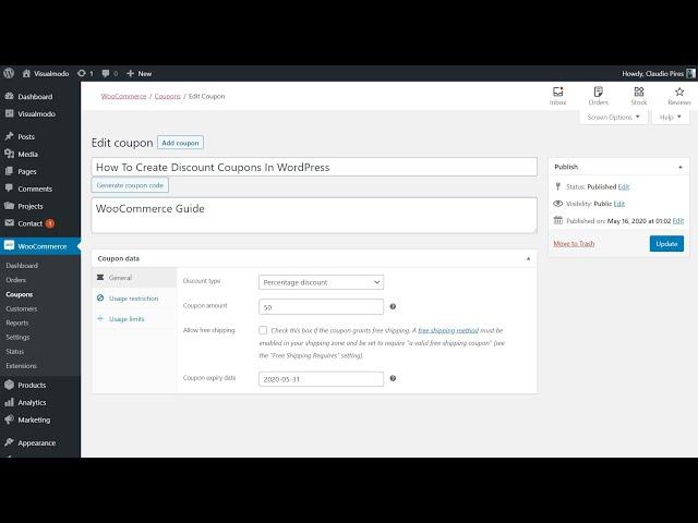 How To Create Discount Coupons In WordPress? WooCommerce Guide