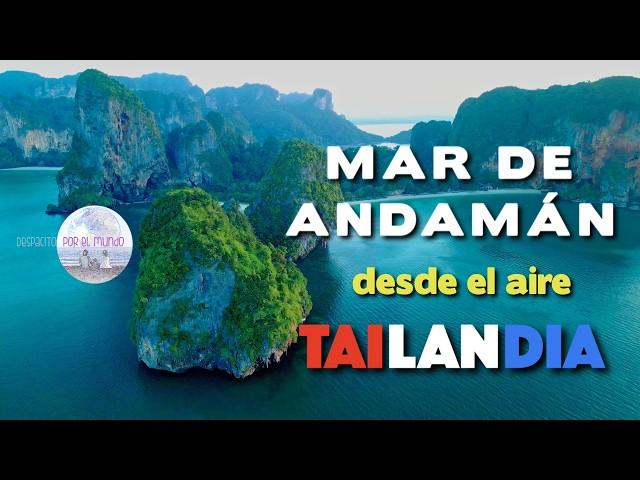 THAILAND 4K KRABI ISLANDS AND COAST from a drone | RAILAY BEACH, CHICKEN ISLAND…