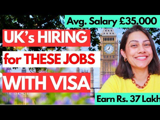 HIGH DEMAND JOBS in UK | Get a SPONSORED Job in UK 2024