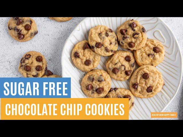 Sugar Free Chocolate Chip Cookies For Diabetics | The Easiest Low Sugar Cookie Recipe Ever!