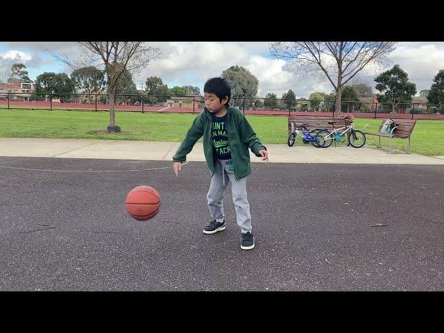 The Basketball Dribbling Training Which Improved  J2's Skills Dramatically!!