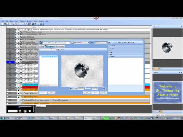 Fixing Cues with missing audio in MediaShout
