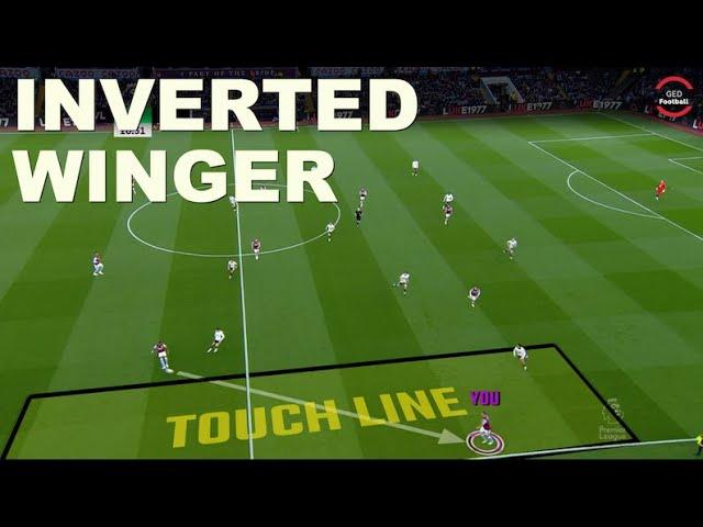 Inverted winger touchline skills