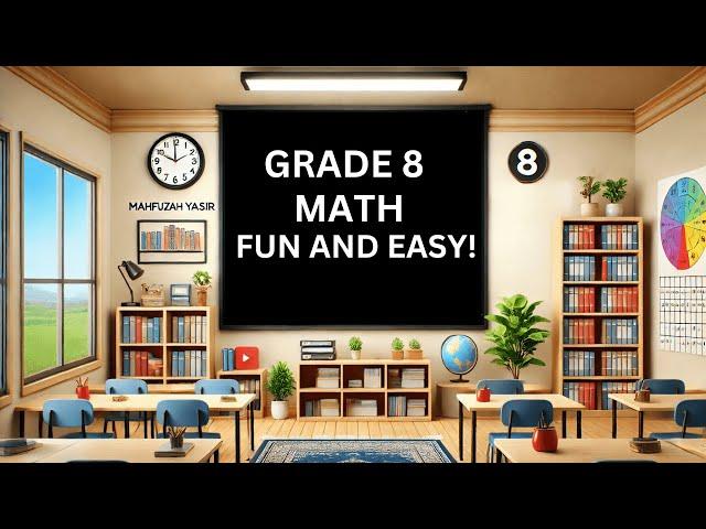 Math Formula Mastery: Learn, Retain, Excel - Grade 8 | Part 1 | Mind Smart Academy