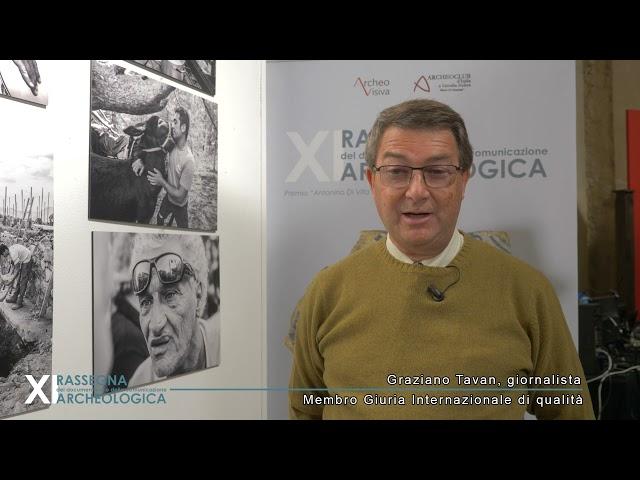 Graziano Tavan, giornalista - XI ed.Rassegna del Documentario e della Comunicazione Archeologica