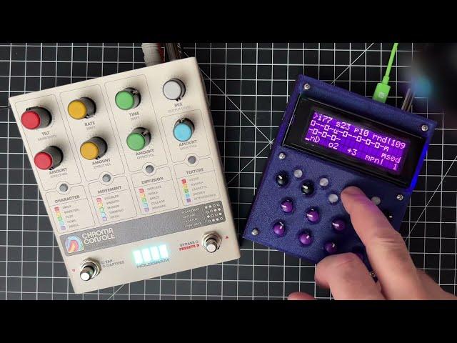 Hologram Chroma Console + Great Conjunction generative synth - every effect isolated NO TALKING shhh