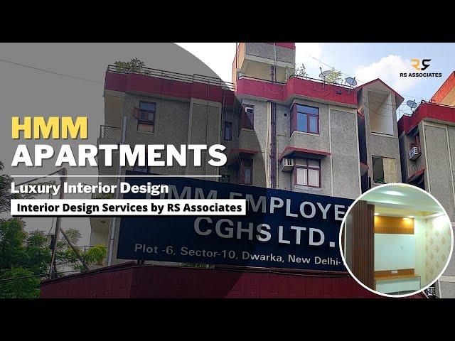 Transforming a Dwarka Flat | Interior Design Services in Dwarka | Luxury Interiors | HMM Apartments