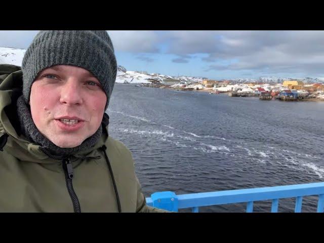 TERIBERKA, Russia. Fishermen’s Village in Arctics on The Edge of Russian North. VLOG