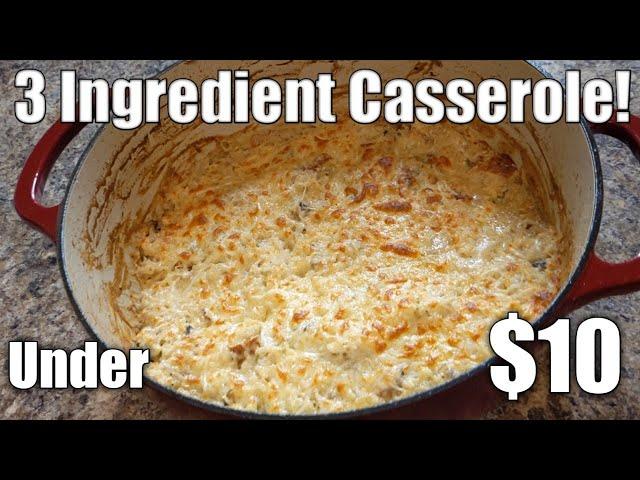 Easy Chicken Casserole anyone can make! Cheaper Cravings