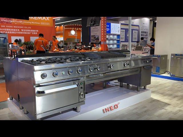 Unveiling the Latest Combo Commercial Kitchen Equipment at Shanghai Exhibition-INEO