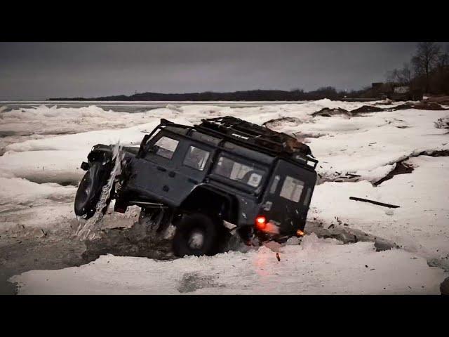 Radio-controlled Defender MJX H8H full throttle #rc #video