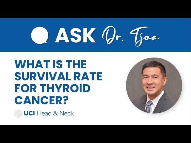 What is the Survival Rate for Thyroid Cancer? - Dr. Tjoson Tjoa