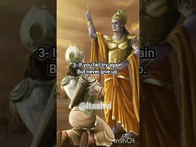 4 Thought by lord krishna #quotes #mahabharat #thoughts #krishna #trending