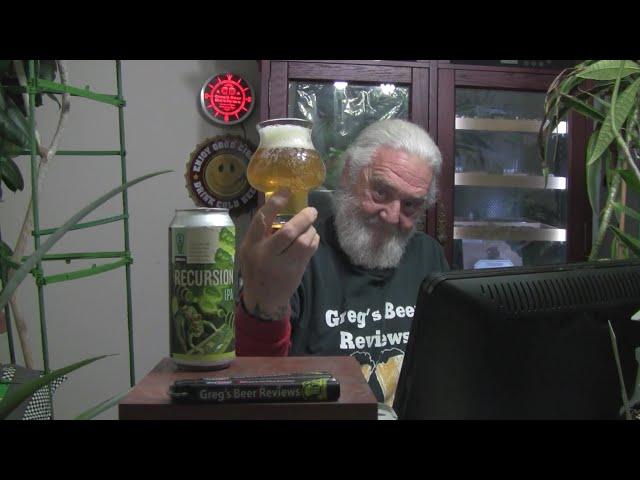 Beer Review # 4731 Bottle Logic Brewing Recursion IPA