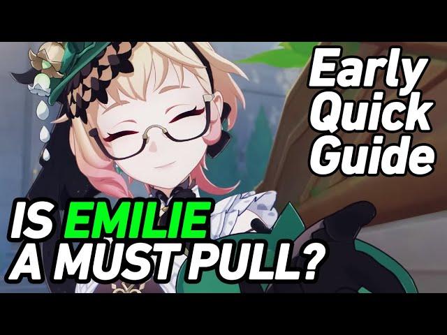 EMILIE QUICK RELEASE GUIDE | SHE IS GOOD