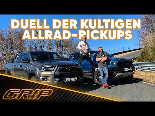 Toyota Hilux Invincible vs. Ford Ranger Raptor Special Edition  | GRIP