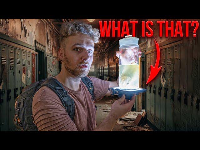 The Richest ABANDONED High School In USA | Found Animals in Jars!