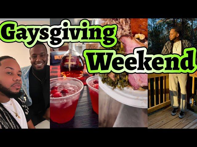 Gaysgiving Weekend | The Crew Is Back Together | FL Crew Meets ATL Crew | Surprise Vlog | Fall Vibes