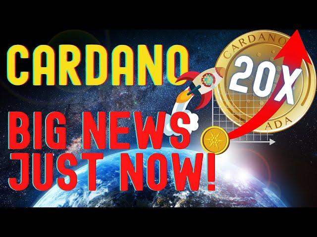 These News May Help Cardano (ADA) Double, Triple or 10X Soon! Big News Just Came Out!