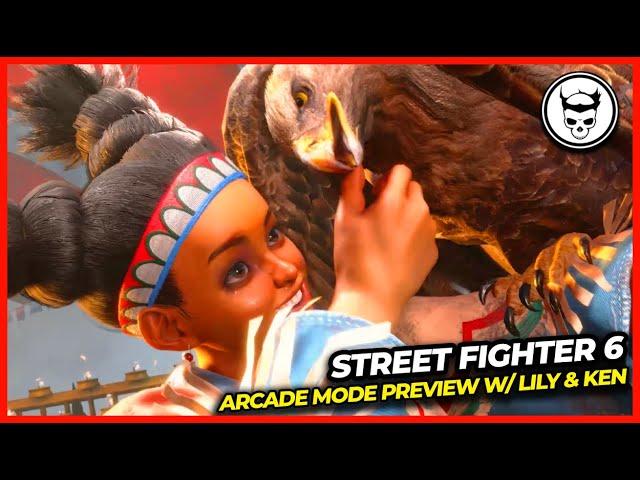 Street Fighter 6 Arcade Mode Preview - Lily & Ken