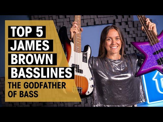 Top 5 James Brown Bass Lines | Bootsy Collins | Julia Hofer | Thomann