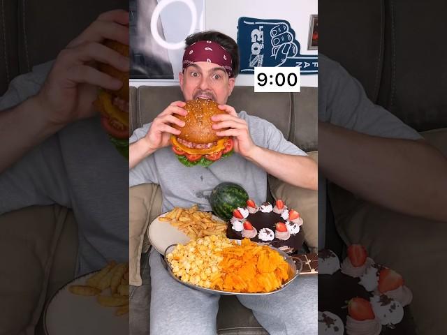 When you EAT all the food in 1 second, and WATCH tv all night️| CHEFKOUDY