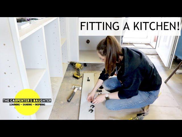 Fitting a New Kitchen in the Bungalow | The Carpenter's Daughter