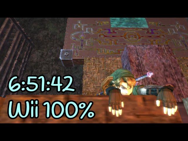 Twilight Princess Wii 100% in 6:51:42 (former world record)