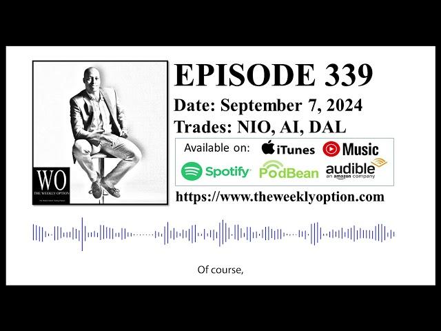 Option trading podcast - The Weekly Option:  Episode 339 Recorded on September 7, 2024