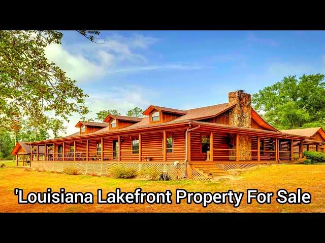 Louisiana Waterfront Property For Sale | 12.6 acres | Louisiana Lakefront Homes For Sale | Cabins