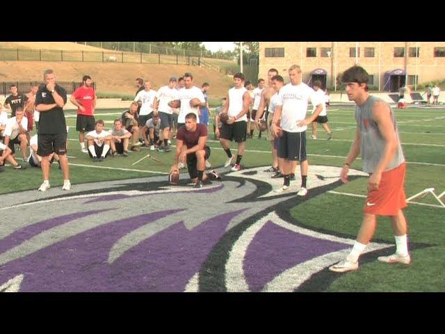 Justin Tucker | Baltimore Ravens | 2011 Kohl's Kicking Elite Camp