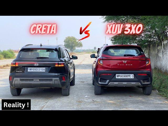 Hyundai Creta vs Mahindra Xuv 3XO - Which is Better ?| New Creta S optional vs Xuv 3xo Ax5L 2024