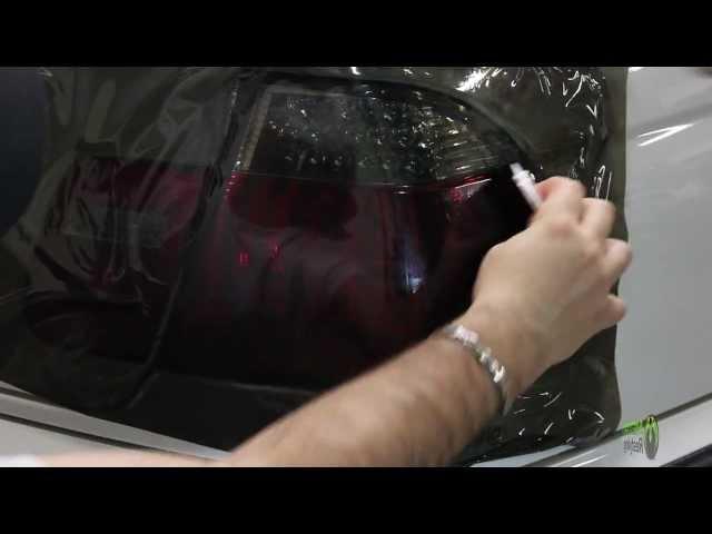 How to install metrorestyling smoke tail light / head light vinyl tint film