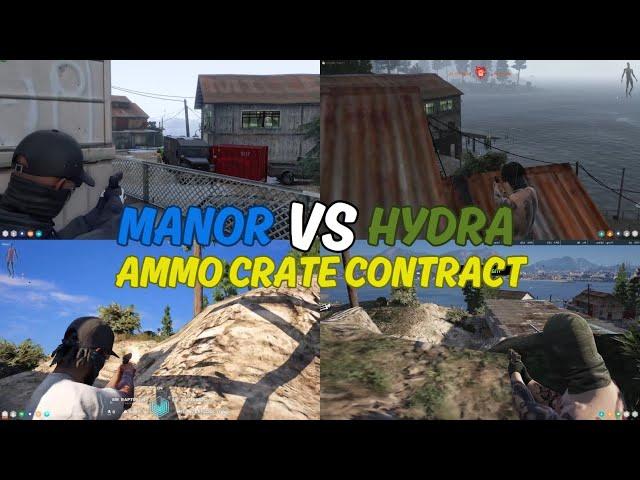 Manor Wipe Hydra At an Ammo Crate (Multi POV) | NoPixel 4.0 GTA RP