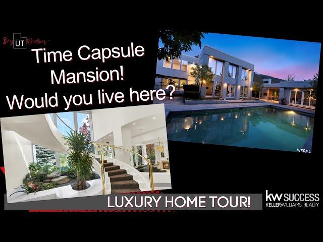 Touring the MOST EXPENSIVE HOUSE in Ogden Utah- 90's Mansion Home Tour with the Key Utah Realtors!