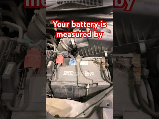 How To Tell If Your Car Battery ACTUALLY Bad #shorts #car #mechanic #diy #honda