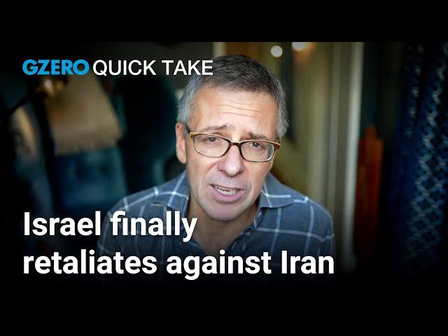 After Israel's response to Iran, what's next? | Ian Bremmer's Quick Take