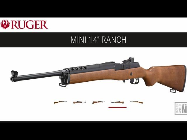 RUGER MINI-14 RANCH: review & shooting