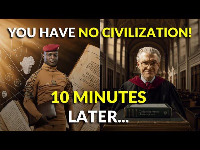 Ibrahim Traore's 10 Minute Speech at Oxford Ruined a Professor's Life!