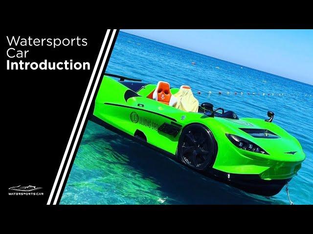 Watersports Car Introduction | Get Ready to Ride the Waves! || WaterSports Car