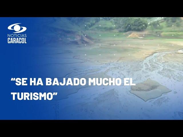 ¿Se está secando el embalse de Guatapé? Represa está por debajo del 50% de su capacidad