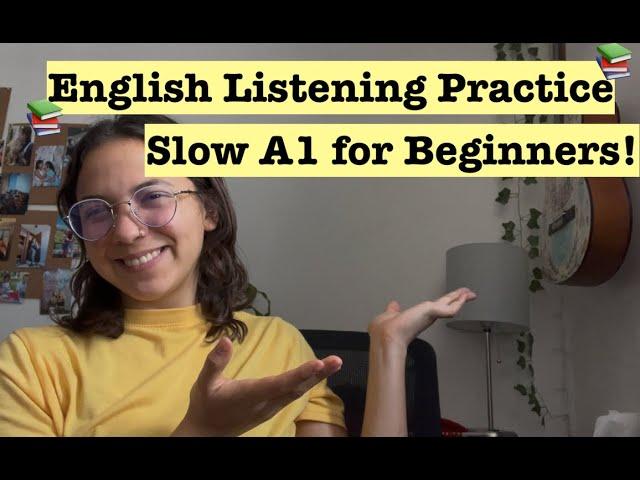 Beginner English Slow Listening Practice --- Talking about ME