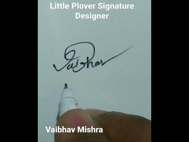 Vaibhav Mishra #03 #shorts #sign #signature #education #educational #vaibhav #mishra